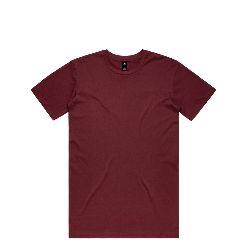 Staple Tee in Burgundy